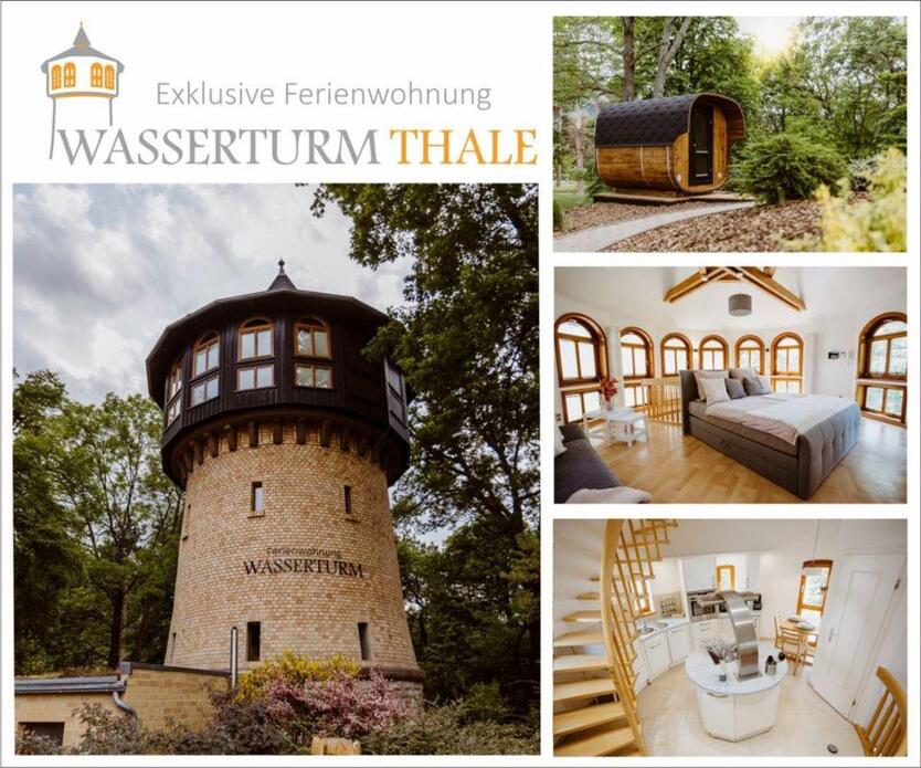 FerienWohnung im Wasserturm Thale, bis 4 Personen