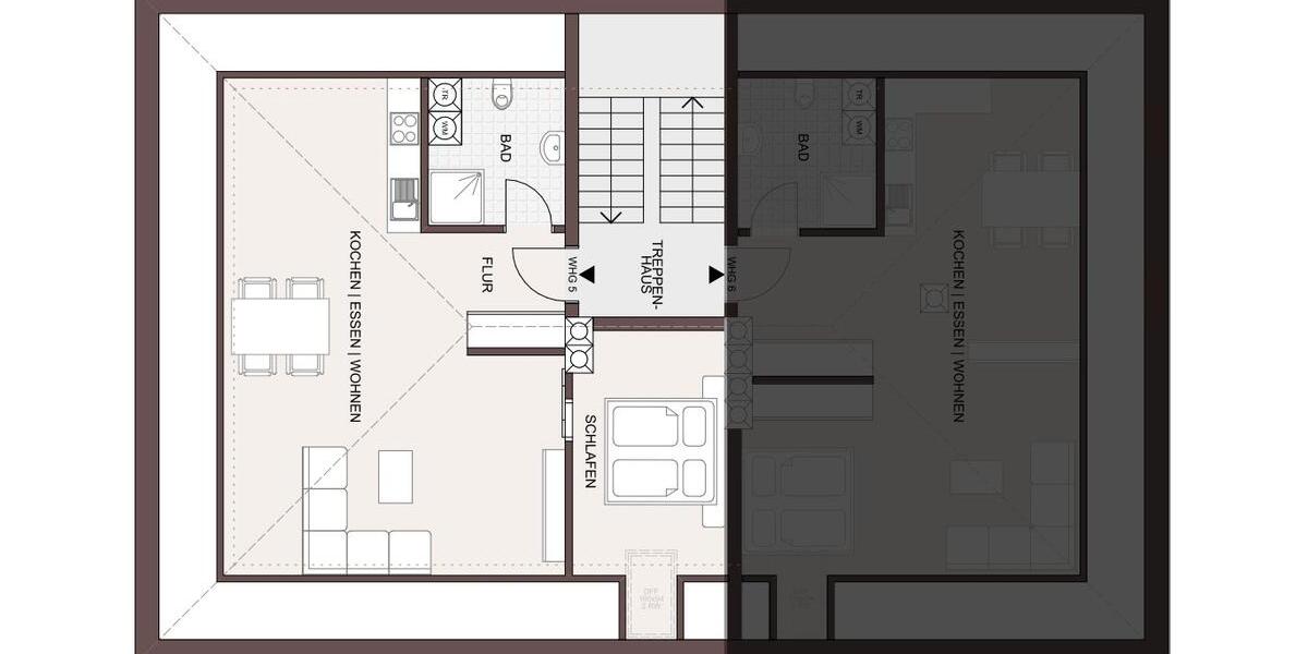 Etagenwohnung Geiselhöring - 2 Zimmer, 67 m&sup2;, 715&euro; | Angebot:26671321