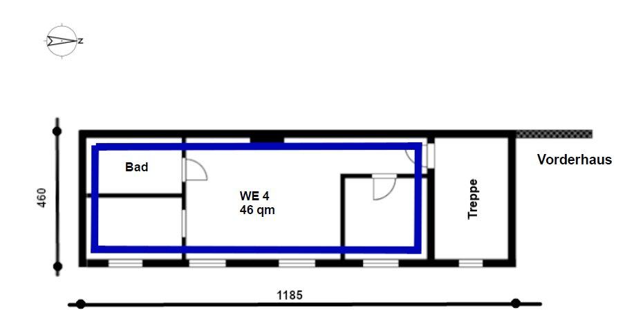 Etagenwohnung Neuenhagen bei Berlin - 2 Zimmer, 46 m&sup2;, 640&euro; | Angebot:26703788