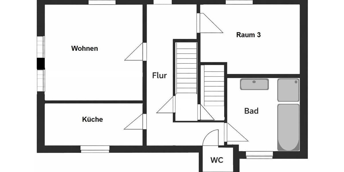 Etagenwohnung Glashütte - 4 Zimmer, 127 m&sup2;, 590&euro; | Angebot:26381220