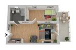 Etagenwohnung Rietberg - 2 Zimmer, 56 m&sup2;, 680&euro; | Angebot:26442668