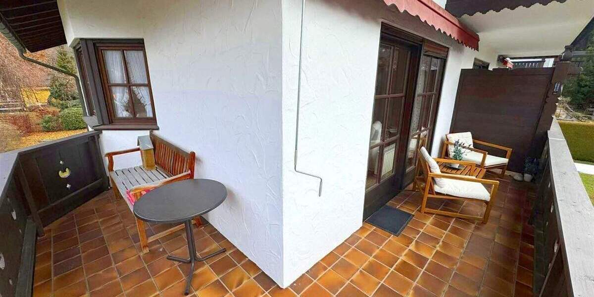 Etagenwohnung Garmisch-Partenkirchen Partenkirchen - 2 Zimmer, 60 m&sup2;, 1.100&euro; | Angebot:25745046