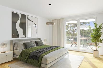 Exklusive 2-Zimmer-Neubauwohnung (KfW-40) – barrierefrei, mit Auf 2 zimmer