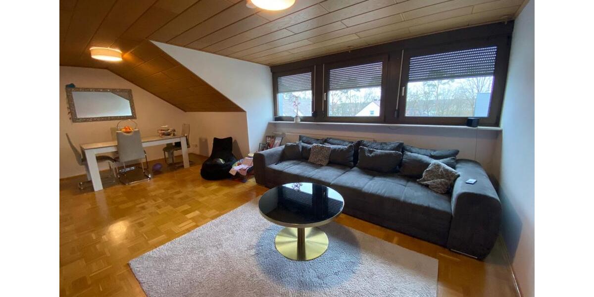 3-Zimmer Dachgeschosswohnung mit Garage und Garten 3 zimmer