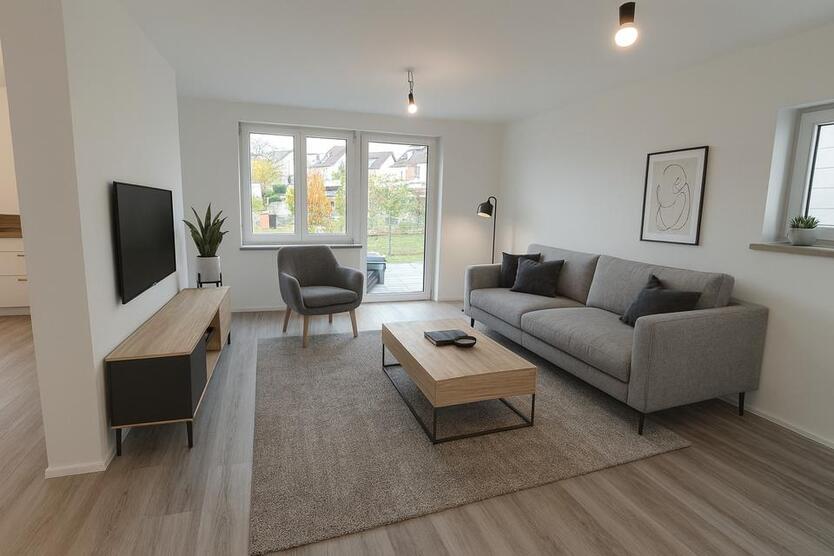 Kernsanierte Wohnung in Dorfmitte mit großer Dachterrasse und hochwertigem Ausbaustandard