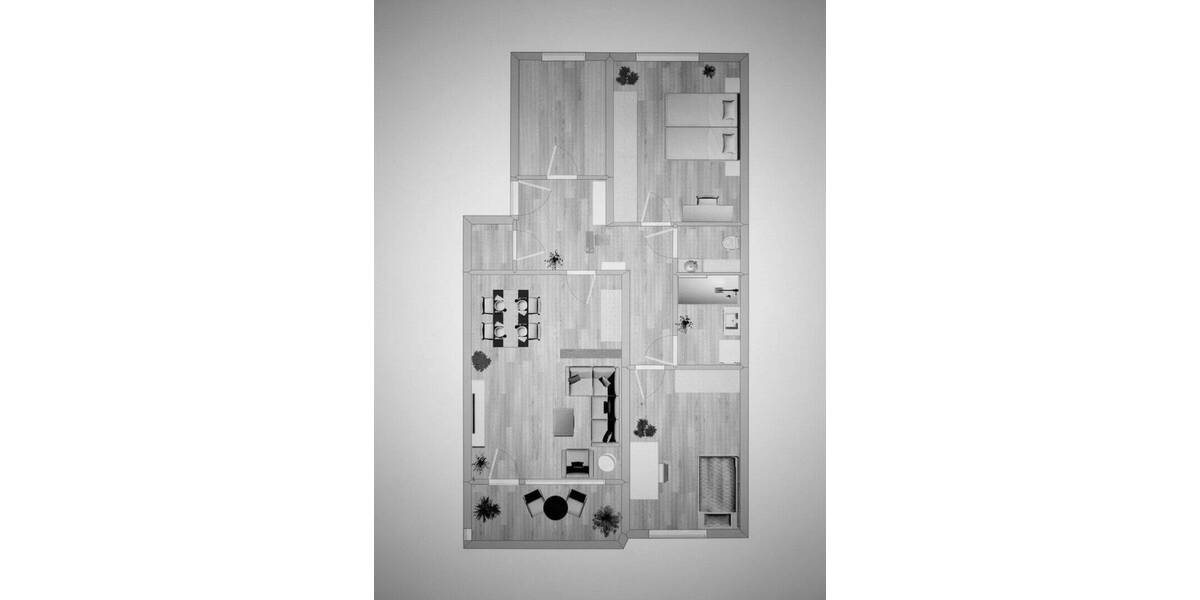 Etagenwohnung Stuttgart Möhringen - 3 Zimmer, 79 m&sup2;, 1.500&euro; | Angebot:26283258