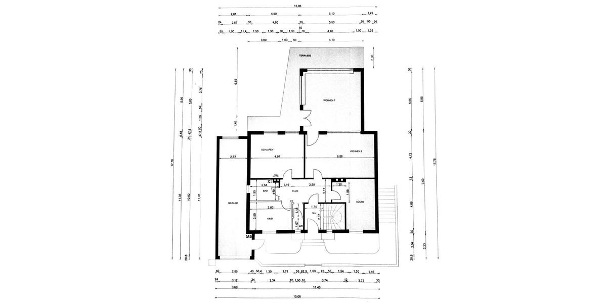 Erdgeschoßwohnung Siegen - 3 Zimmer, 124 m&sup2;, 1.150&euro; | Angebot:26583080