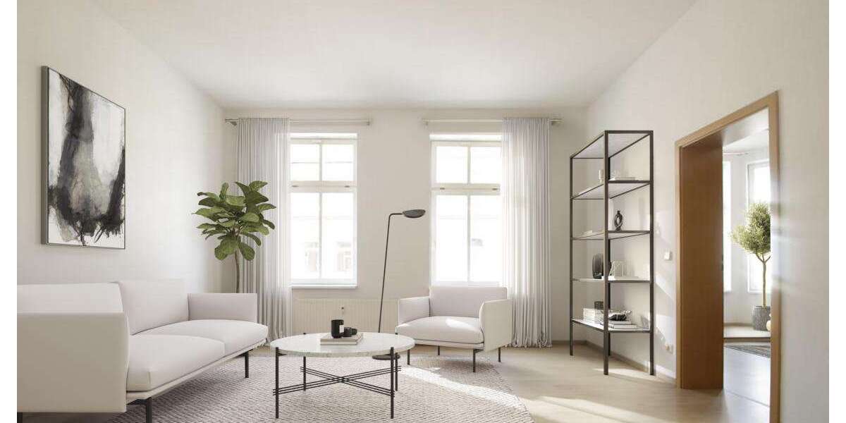 Etagenwohnung Mühlhausen - 2 Zimmer, 64 m&sup2;, 450&euro; | Angebot:26632777