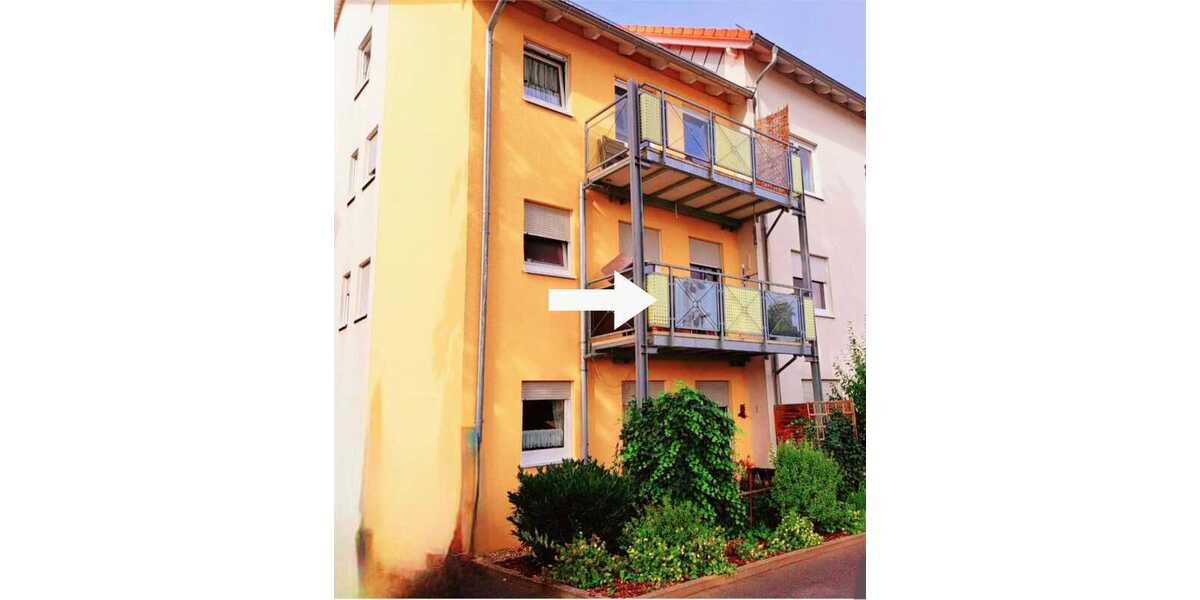 Schöne 2-Zimmer-Wohnung für Senioren im 1. OG. Barrierefrei mit Balkon und EBK - 2- Wertheim Reinhardshof | Angebot:25220280