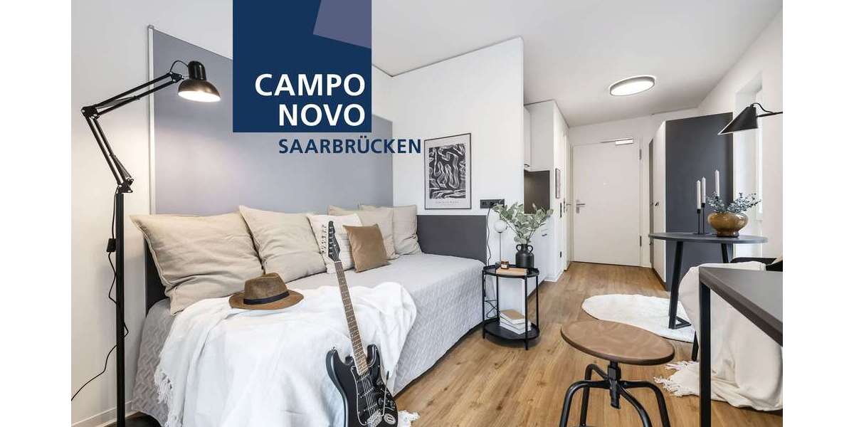 Etagenwohnung Saarbrücken St. Johann - 1 Zimmer, 23 m&sup2;, 400&euro; | Angebot:25554182