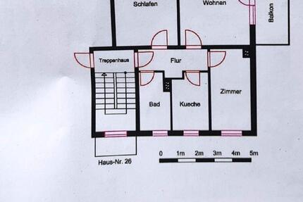 Geräumige 3-Zimmer-Wohnung in Bleicherode zu vermieten