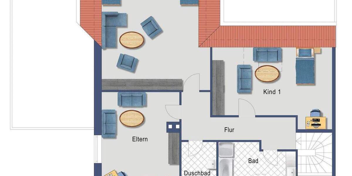 Doppelhaushälfte Pinneberg - 4 Zimmer, 170 m&sup2;, 2.200&euro; | Angebot:25050493