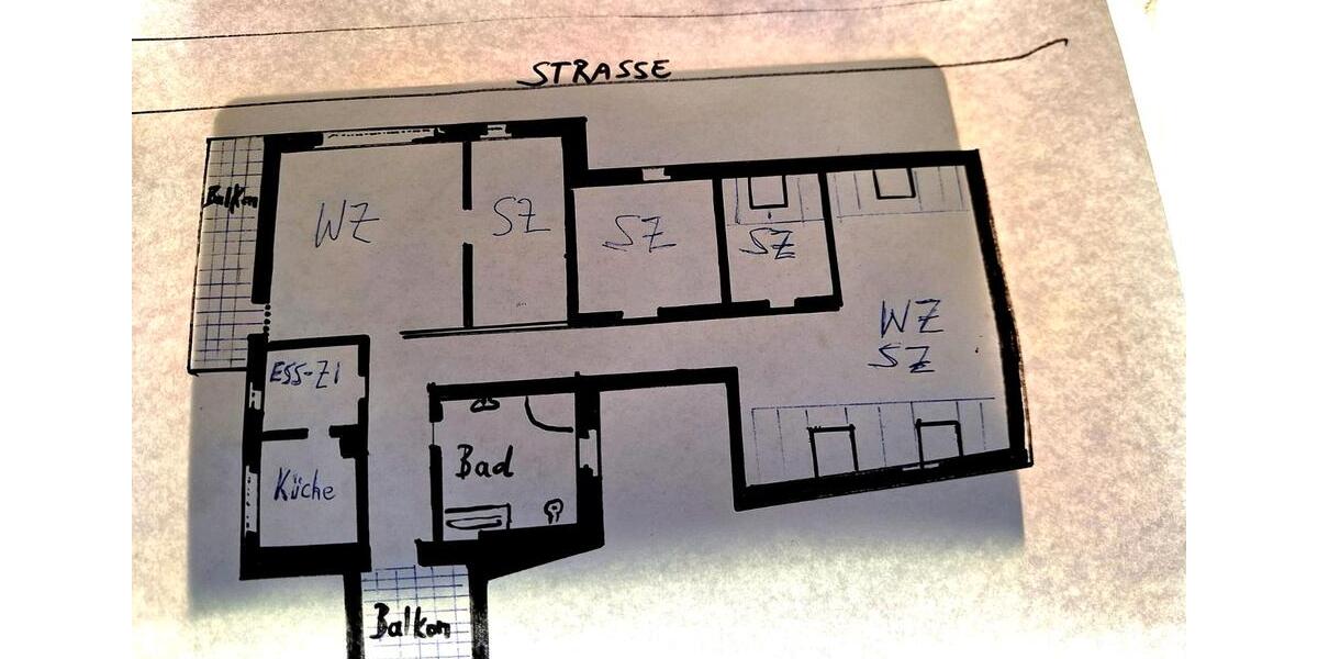 Dachgeschoßwohnung Gerbach - 6 Zimmer, 140 m&sup2;, 1.100&euro; | Angebot:25382133