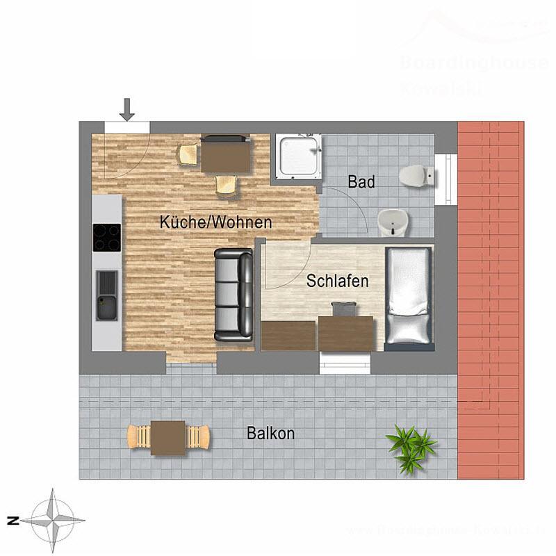 SingleWohnung FerienWohnung Bordinghouse Oldenburg 0174 9946567