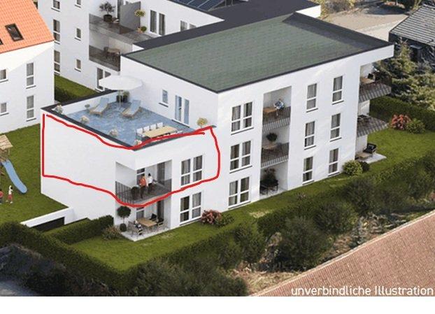 Etagenwohnung Gerabronn - 3 Zimmer, 68 m&sup2;, 695&euro; | Angebot:26698167