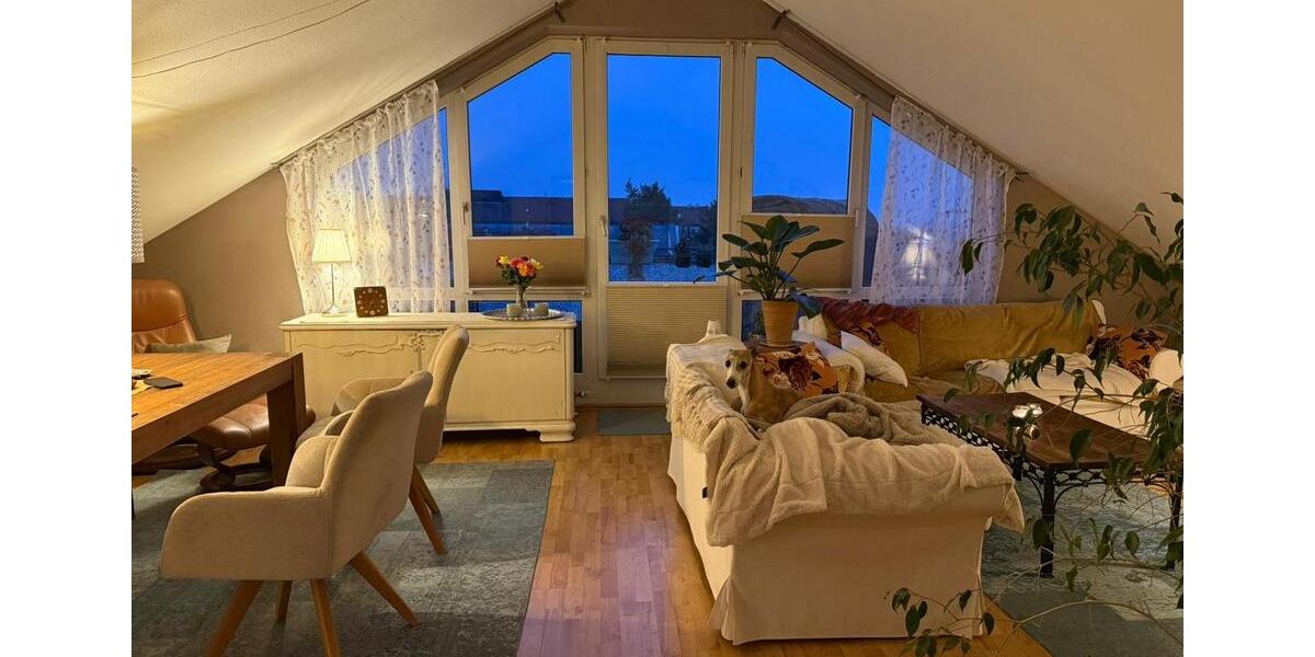 Marbach Penthouse Dachgeschosswohnung 132 qm 3 Balkone 4 zimmer