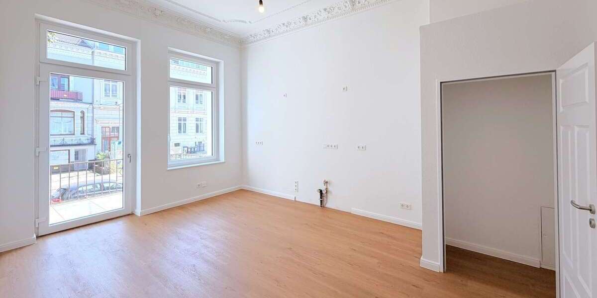 Etagenwohnung Bremen Östliche Vorstadt - 3 Zimmer, 101 m&sup2;, 1.709&euro; | Angebot:27262834
