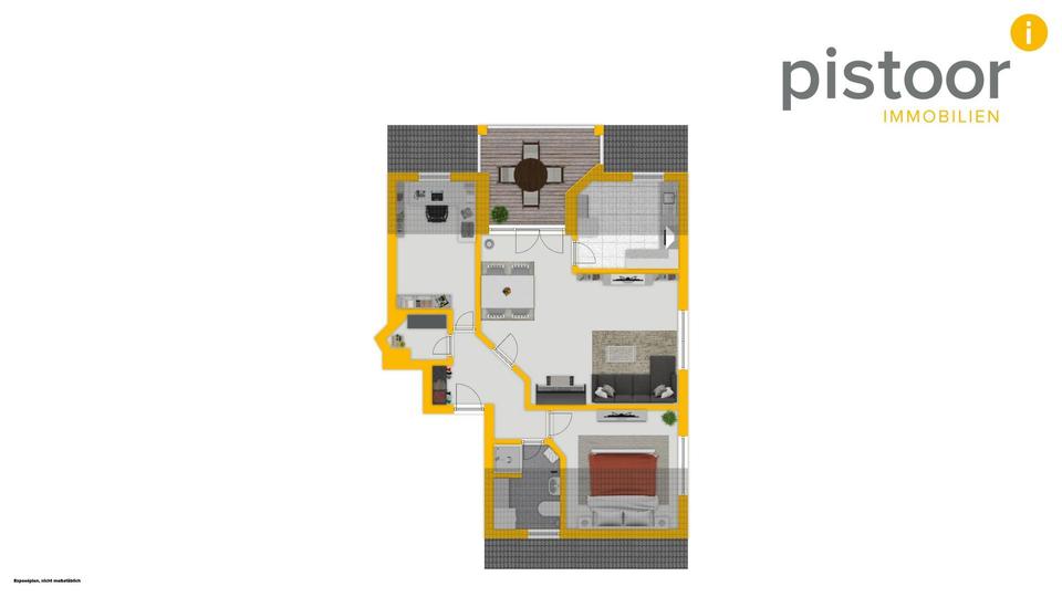Etagenwohnung Westerstede - 3 Zimmer, 73 m&sup2;, 730&euro; | Angebot:26480914