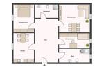 Etagenwohnung Chemnitz Zentrum - 3 Zimmer, 90 m&sup2;, 531&euro; | Angebot:26319676