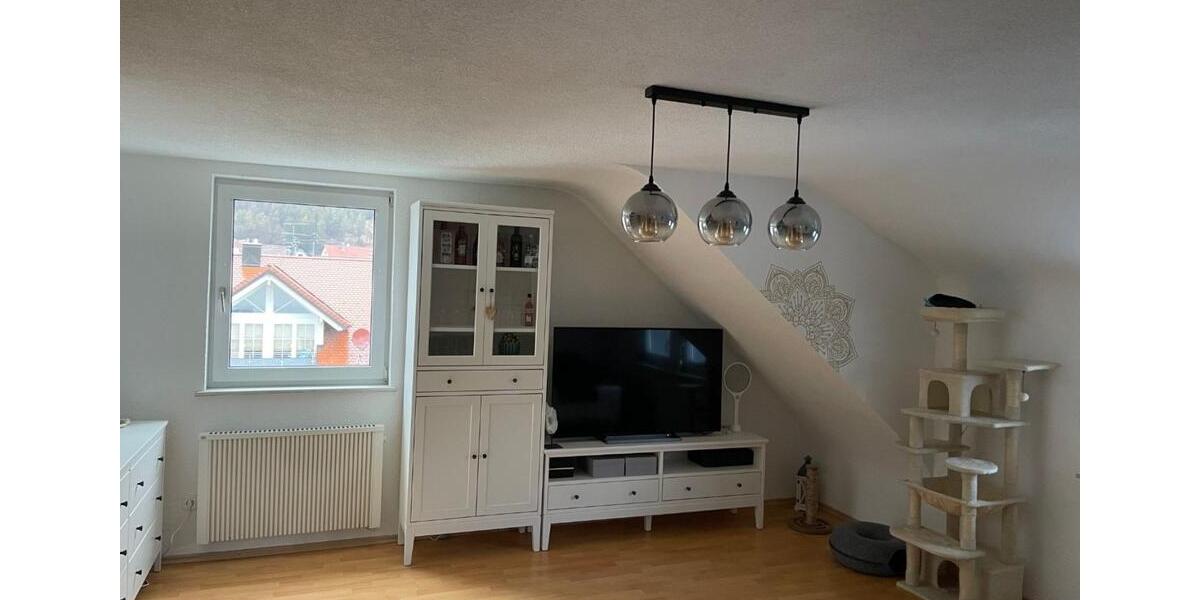 Dachgeschoßwohnung Burladingen - 3 Zimmer, 79 m&sup2;, 580&euro; | Angebot:25404763