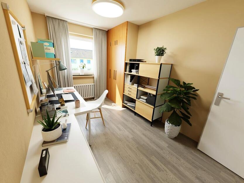 Schöne 3-Zimmer-Wohnung mit Dusche und Badewanne! zimmer