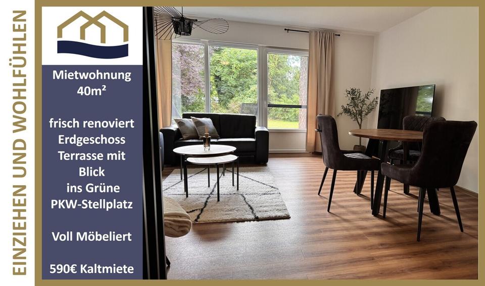 Erdgeschoßwohnung Varel - 1 Zimmer, 40 m&sup2;, 590&euro; | Angebot:25263770
