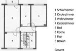 Erdgeschoßwohnung Pasewalk - 4 Zimmer, 76 m&sup2;, 570&euro; | Angebot:26014724