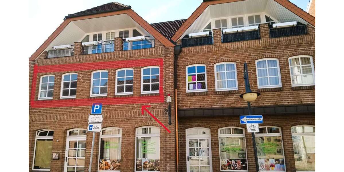 Etagenwohnung Lauenburg/Elbe Elbe - 2 Zimmer, 60 m&sup2;, 600&euro; | Angebot:25611772