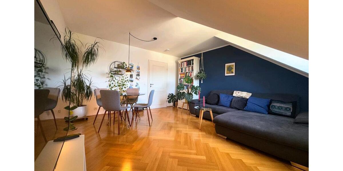 Dachgeschoßwohnung München Schwabing-Freimann - 2 Zimmer, 60 m&sup2;, 2.100&euro; | Angebot:25932566