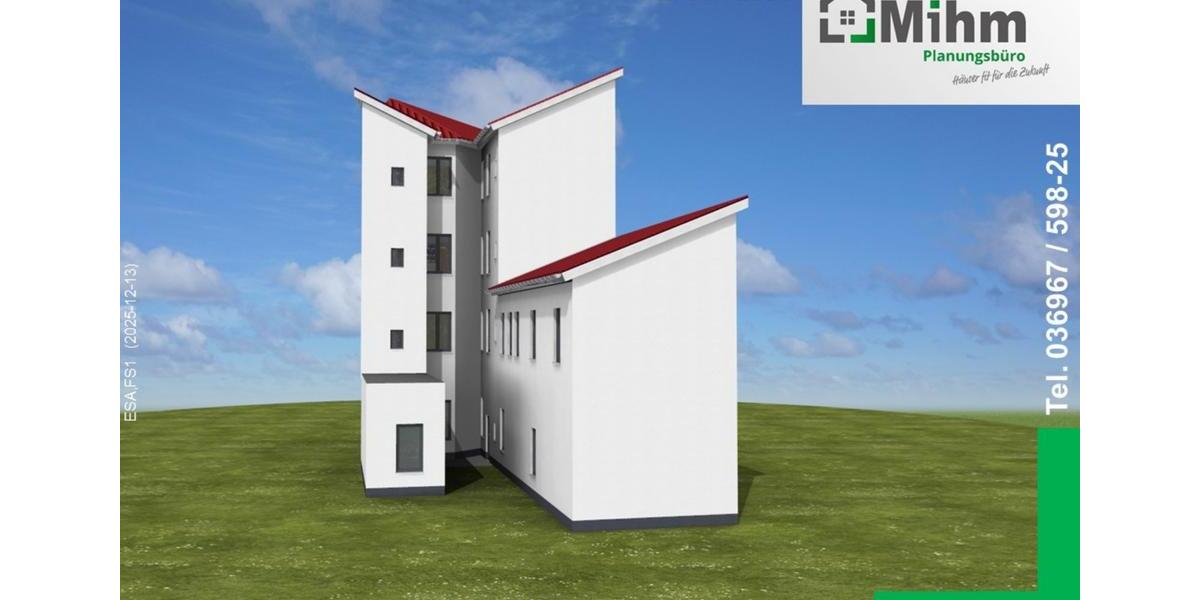 Erdgeschoßwohnung Eisenach - 3 Zimmer, 79 m&sup2;, 608&euro; | Angebot:24440561