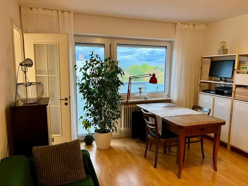 Möblierte 1-Zi-Wohnung 30qm Zwischenmiete München-Moosach 6 Mon.