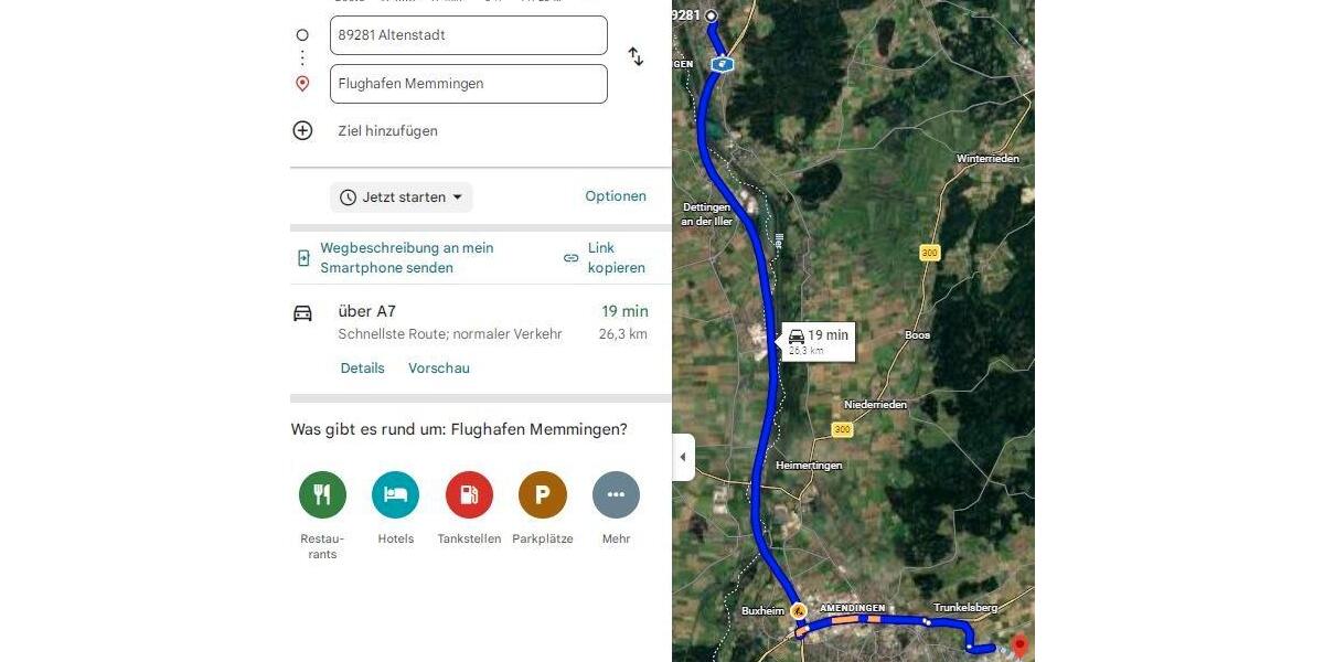 Wohnen auf Zeit Altenstadt - 1 Zimmer, 20 m&sup2;, 20&euro; | Angebot:26485479
