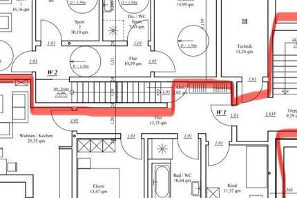 Wohnung Bad Sobernheim - 3 Zimmer, 73 m&sup2;, 1.070&euro; | Angebot:23721256