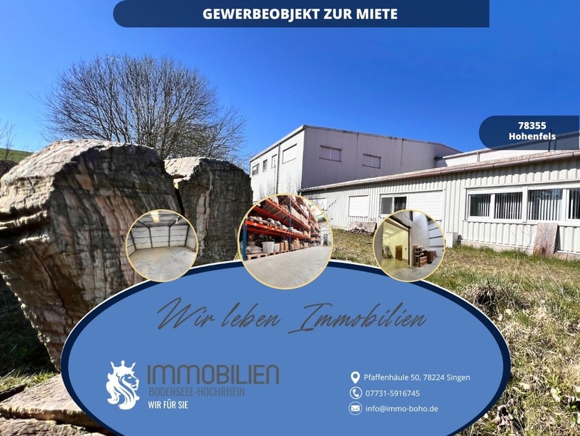 Flexible Gewerbeeinheit mit Hochregallager, Büro & Produktion – zentral in Hohenfels zimmer