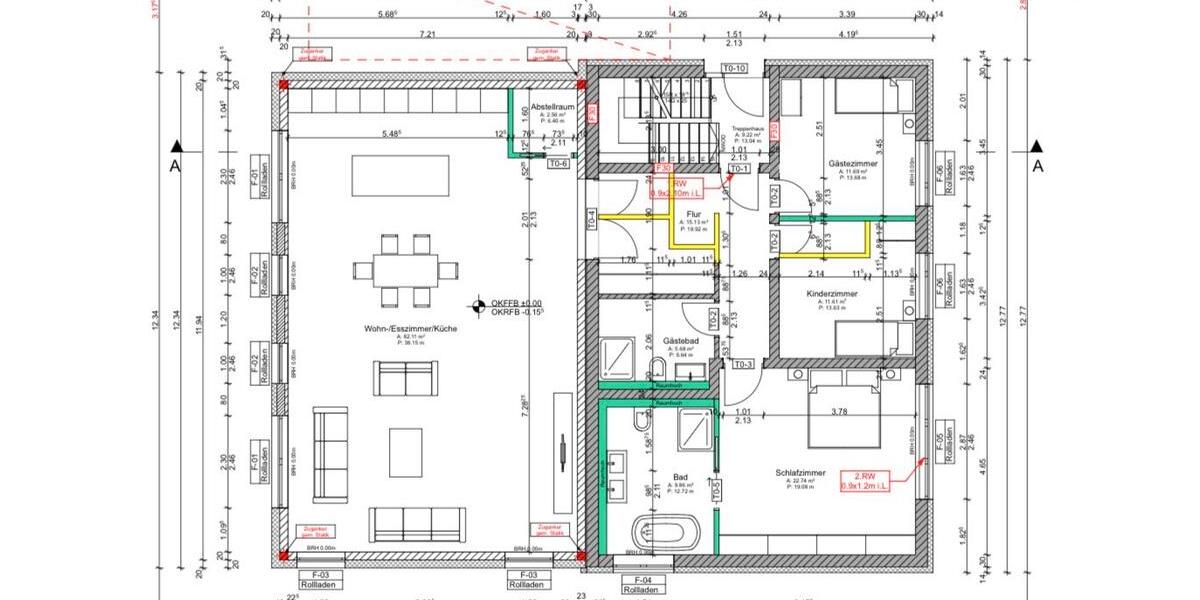 Erdgeschoßwohnung Sankt Augustin - 4 Zimmer, 170 m&sup2;, 2.960&euro; | Angebot:26315022