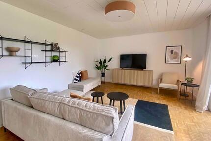 Große, möblierte 4,5-Zimmer-Wohnung für Familien, Firmen, Internationals