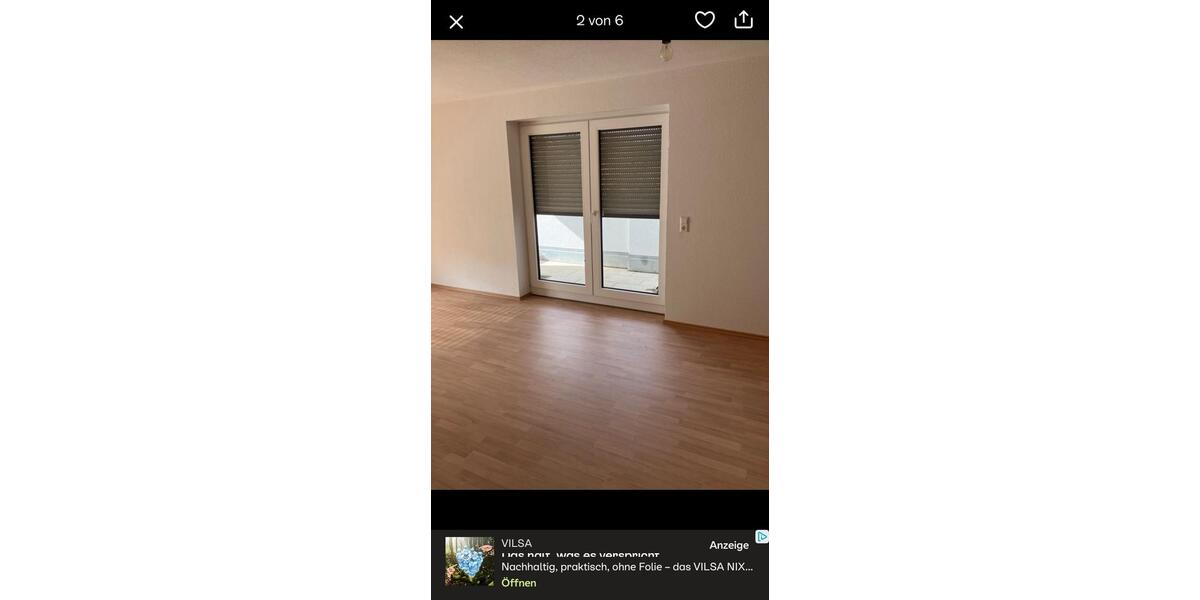 Zweizimmerwohnung zu vermieten in Vilingen 2 zimmer