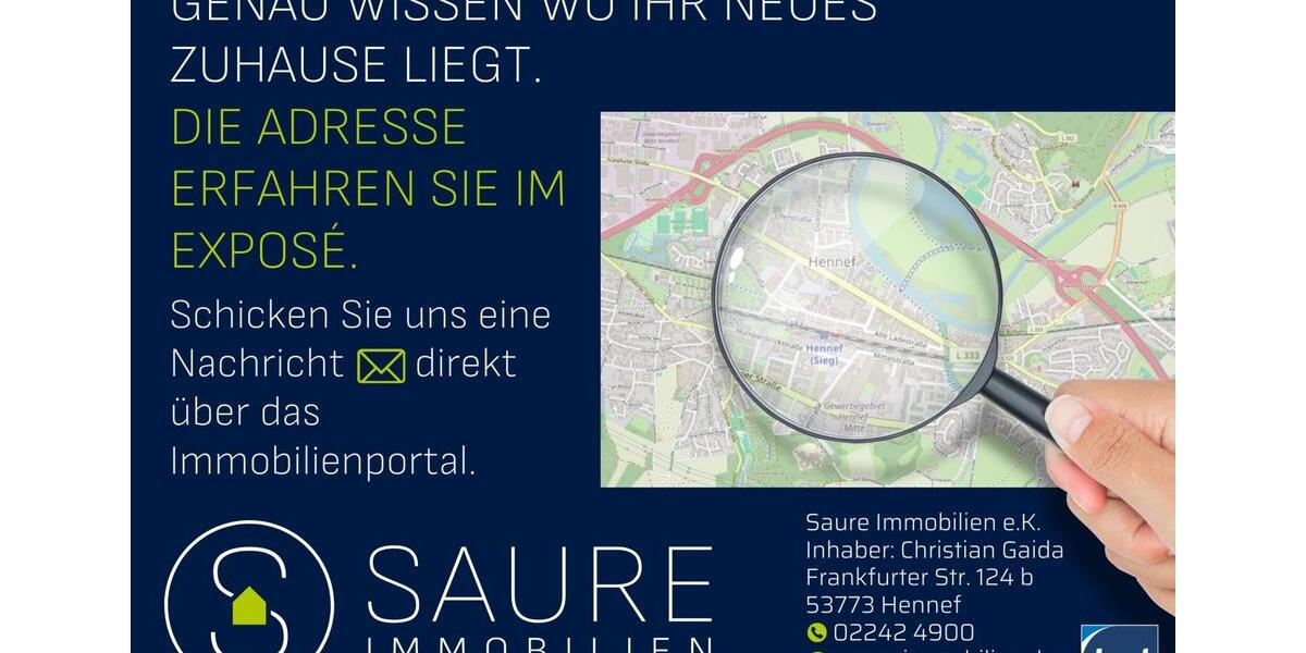 Erdgeschoßwohnung Hennef (Sieg) - 3 Zimmer, 89 m&sup2;, 1.290&euro; | Angebot:26422021