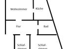 Dachgeschoßwohnung Osnabrück Fledder - 3 Zimmer, 60 m&sup2;, 650&euro; | Angebot:26462039