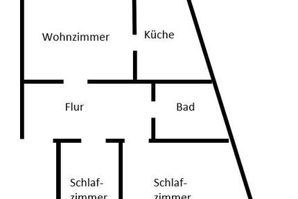 Wohnung Osnabrück Fledder - 3 Zimmer, 60 m&sup2;, 650&euro; | Angebot:26462039