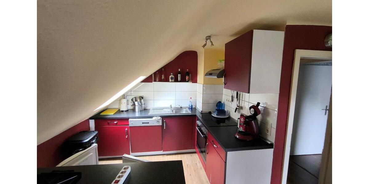 Dachgeschoßwohnung Saarbrücken Brebach-Fechingen - 2 Zimmer, 66 m&sup2;, 465&euro; | Angebot:25988749