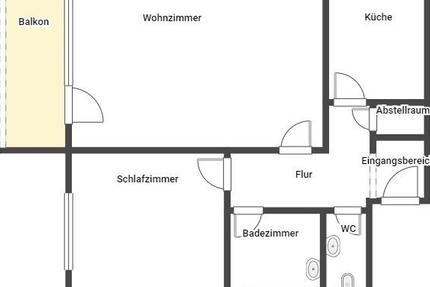 Wohnung Neustadt an der Weinstraße - 2 Zimmer, 75 m&sup2;, 799&euro; | Angebot:22939612