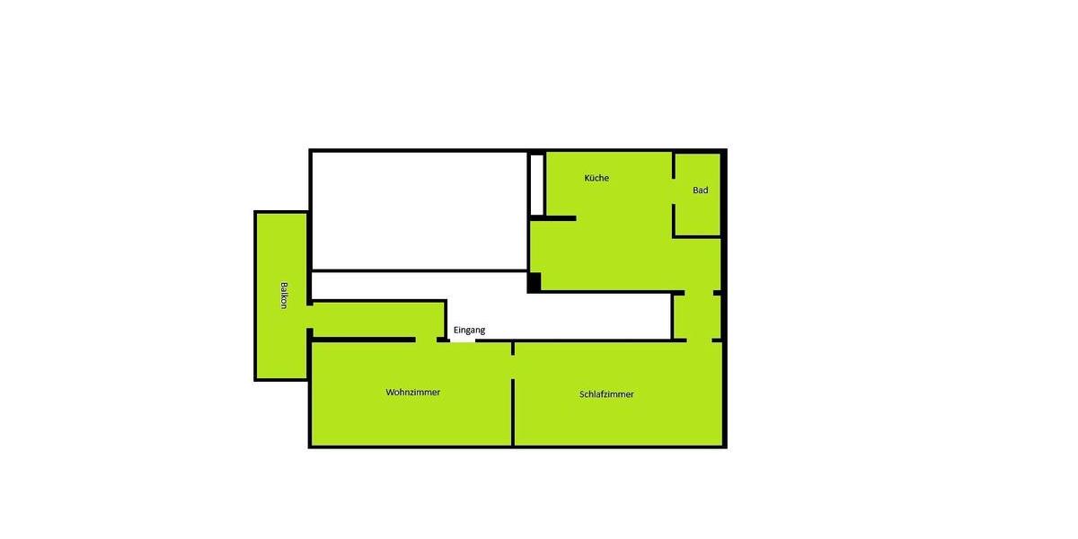 Etagenwohnung Flörsbachtal - 2 Zimmer, 55 m&sup2;, 540&euro; | Angebot:26383967
