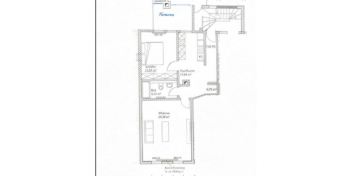 Etagenwohnung Wolfsburg Alt-Wolfsburg - 2 Zimmer, 63 m&sup2;, 650&euro; | Angebot:24535964