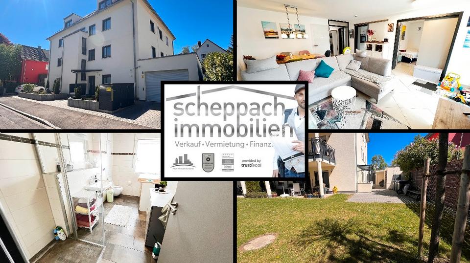Erdgeschoßwohnung Neu-Ulm Ludwigsfeld - 3 Zimmer, 91 m&sup2;, 1.250&euro; | Angebot:26384438