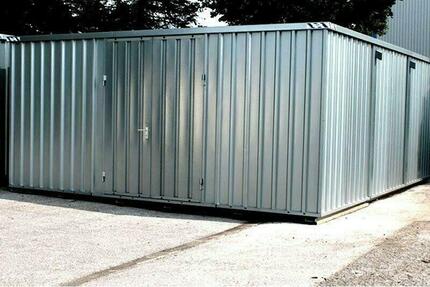 3x4m Leichtbauhalle Lagerhalle Stahlhalle Container Combi Neu zimmer