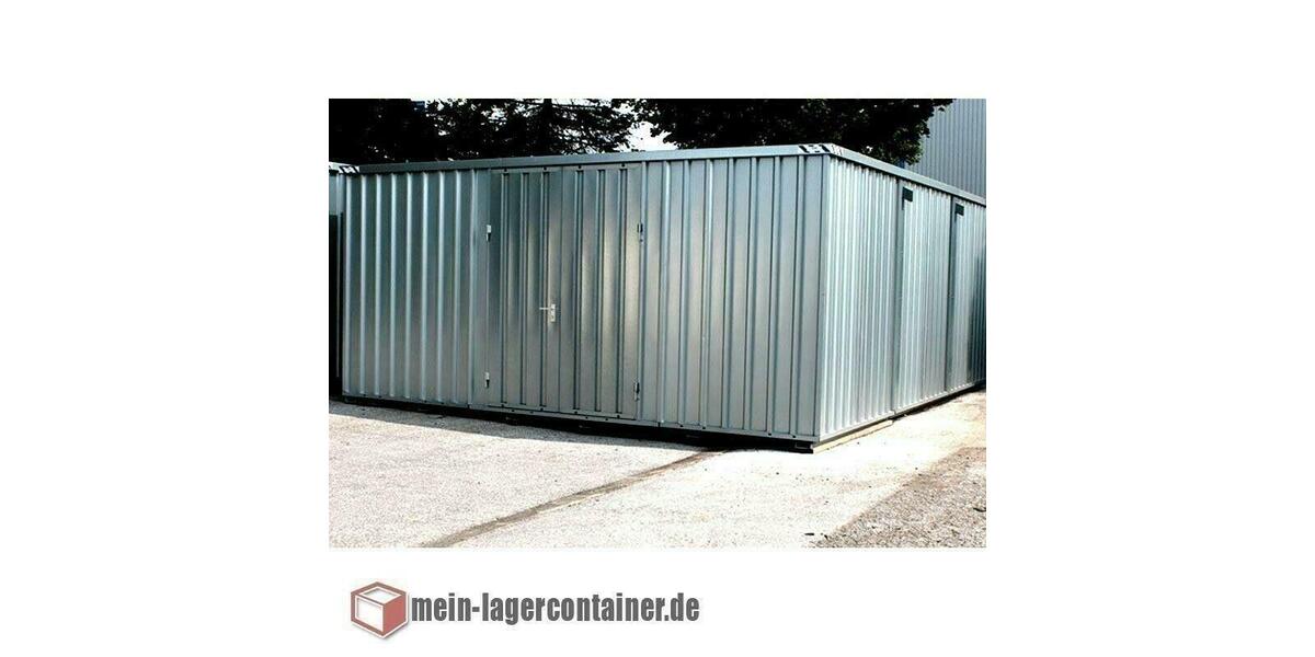 3x4m Leichtbauhalle Lagerhalle Stahlhalle Container Combi Neu zimmer