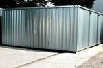 3x4m Leichtbauhalle Lagerhalle Stahlhalle Container Combi Neu zimmer