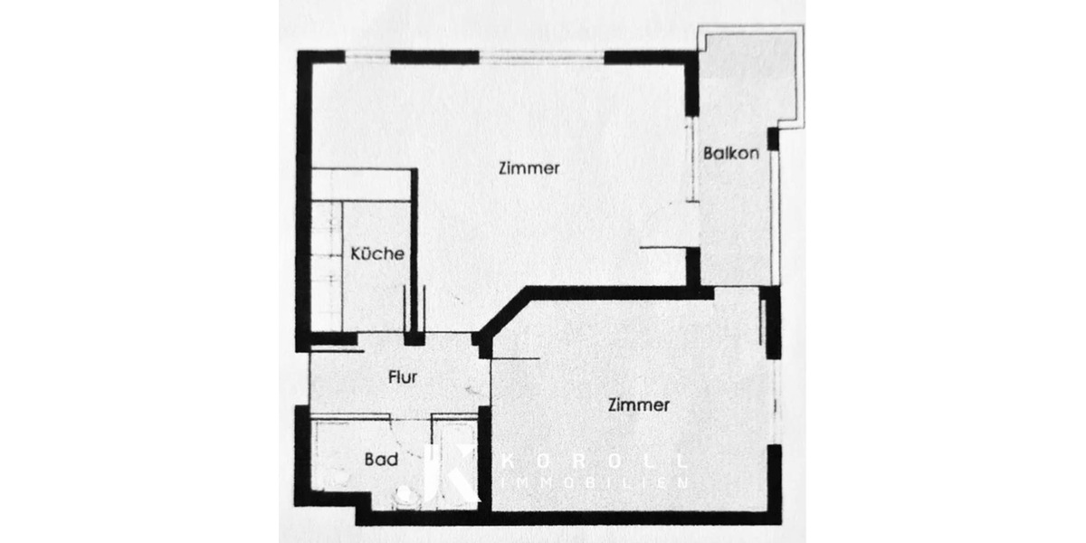 Erdgeschoßwohnung Senftenberg - 2 Zimmer, 64 m&sup2;, 400&euro; | Angebot:24786517