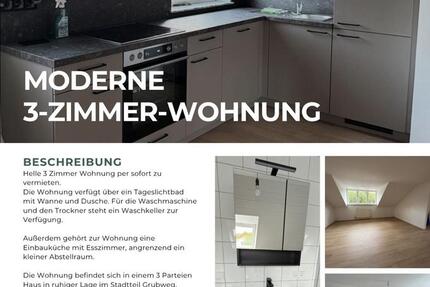 Wohnung Passau Maierhof - 3 Zimmer, 90 m&sup2;, 900&euro; | Angebot:26537112